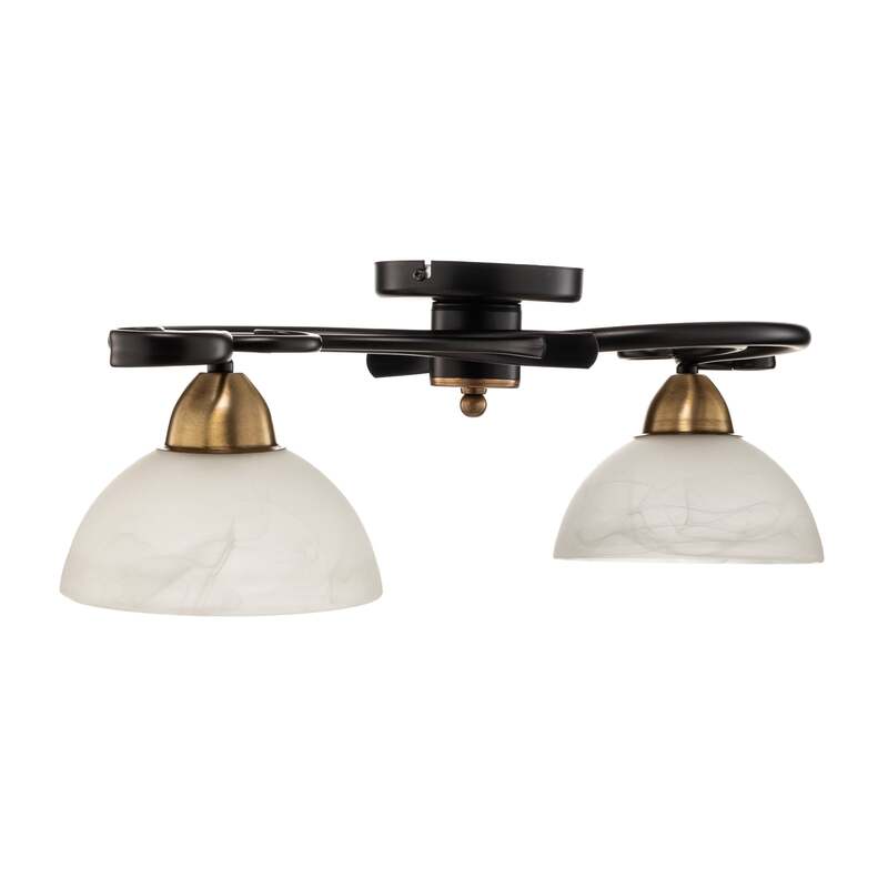 Euluna Deckenlampe Flora Hängeleuchte Lampe 2 Glasschirme SIEHE TEXT/FOTO - 5907565959765