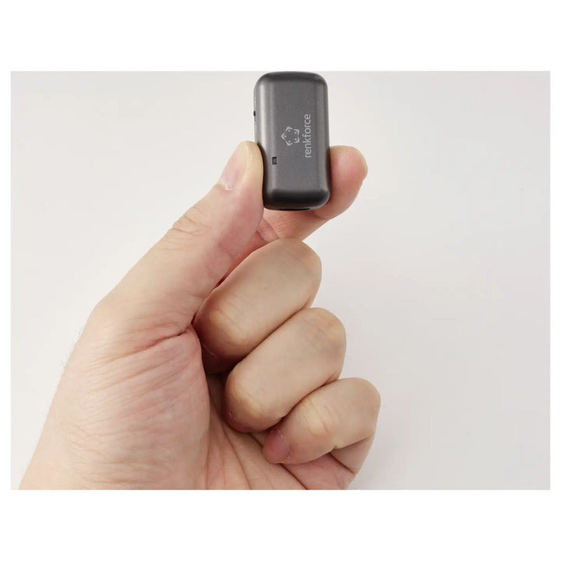 Renkforce GPS Logger RF-GL-001 Mini-Datenlogger schwarz 10h Akku USB 14g kompakt - 4064161502212