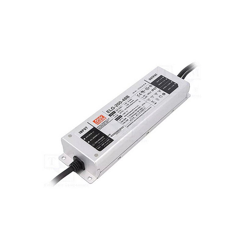 Ivela Trafo Stromversorgung Netzteil 48 V 200 W PWM-dimmbar LED Transformator - 8019163235374
