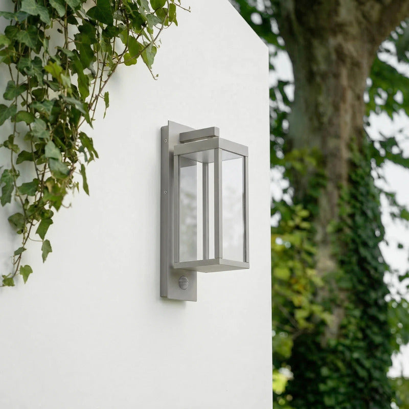Ferdinand LED Außenwandlampe Sensor steingrau Gartenlampe Wandleuchte Leuchte - 4255830906916