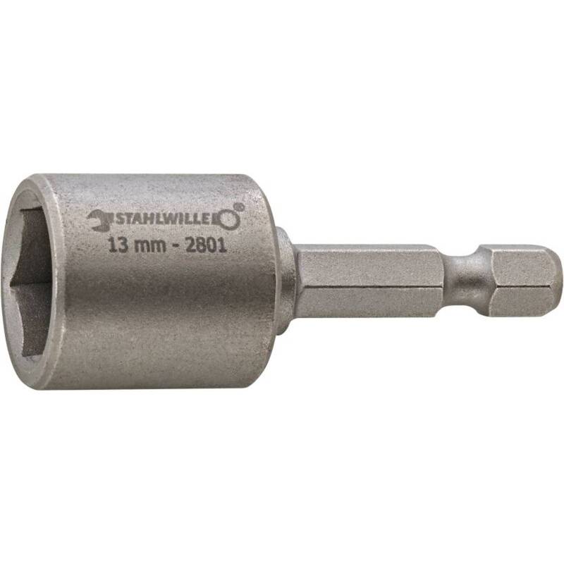Stahlwille Steckschlüsseleinsatz Sechskant 2801N/7 mit Dauermagnet 23g - 4018754251773