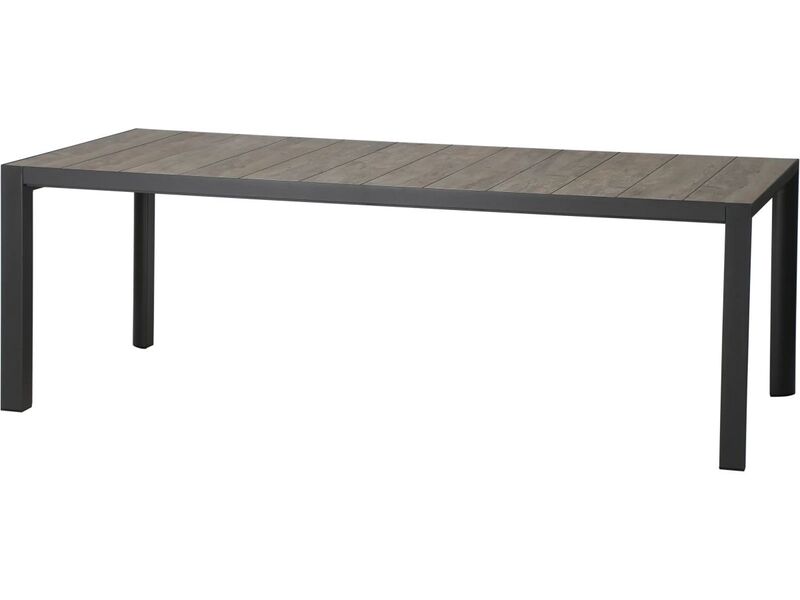 Siena Garden Gartentisch Silva Rechteckig Keramik Anthrazit 100x220cm für 8 - 4055938013109
