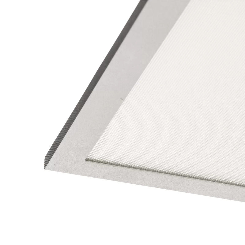 PRIOS LED Panel Deckenleuchte Lichtpaneel weiss silber Kunststoff Aluminium 120 - 4251911754452