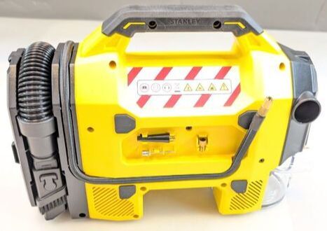 Stanley Akku-Kompressor 10 Bar 12 V Adapter Digitales Display Luftpumpe 2.95kg - 4064161391083