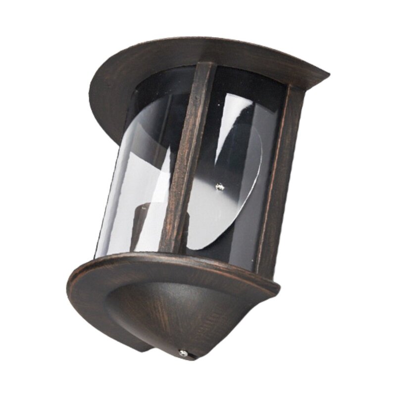 Lindby Außenwandleuchte Maelis halbrund AußenWandleuchte Außenleuchte Garten-Lam - 6291105704564