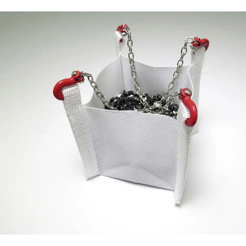 Thicon Models 20122 Anschlagkette Kette mit 4 Metallhaken rot 1 Stück robust - 4260432977936
