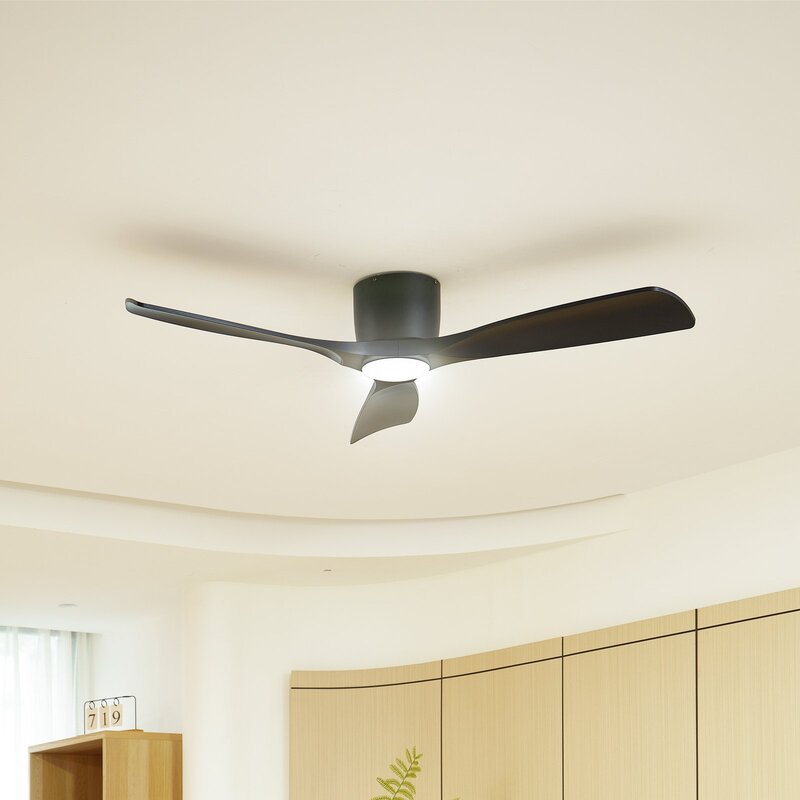 Lucande Deckenventilator Ventilator LED smart Tuya Moneno CCT schwarz dimmbar - 4251911780048