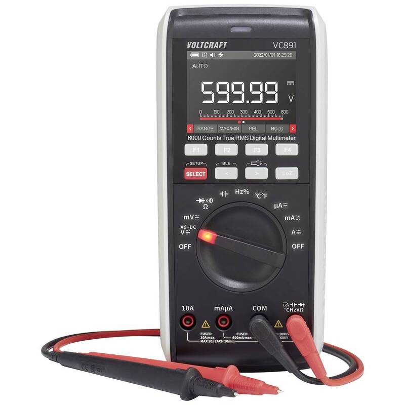 VOLTCRAFT VC891 Hand-Multimeter digital Datenlogger CAT III 1000 V CAT IV 6045 - 4064161218076