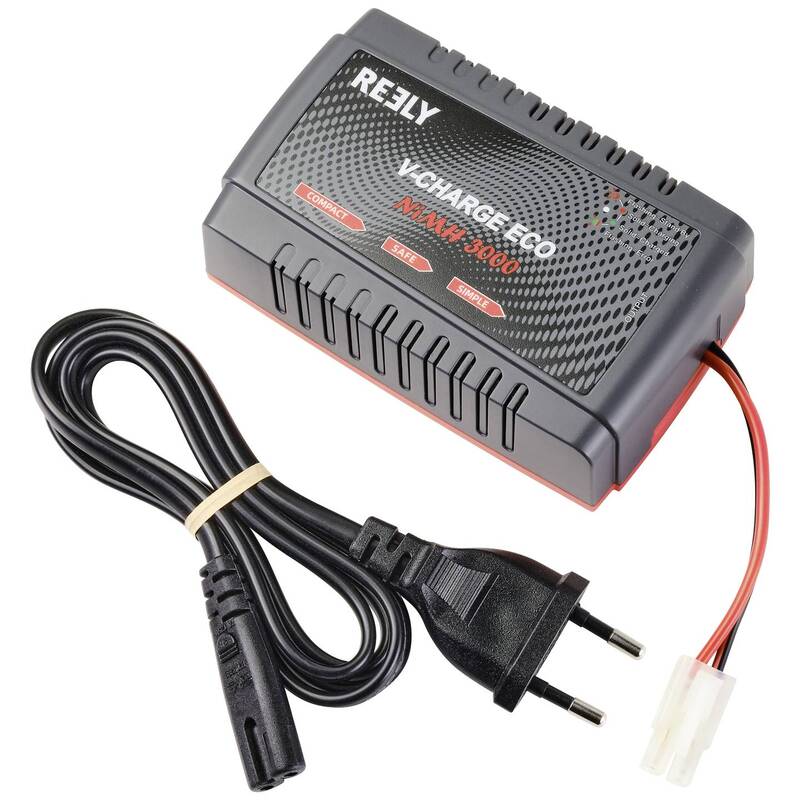 Reely V-CHARGE ECO NiMH 3000 Modellbau-Ladegerät Akku Ladegerät 230 V 3 A NiMH - 4064161221113