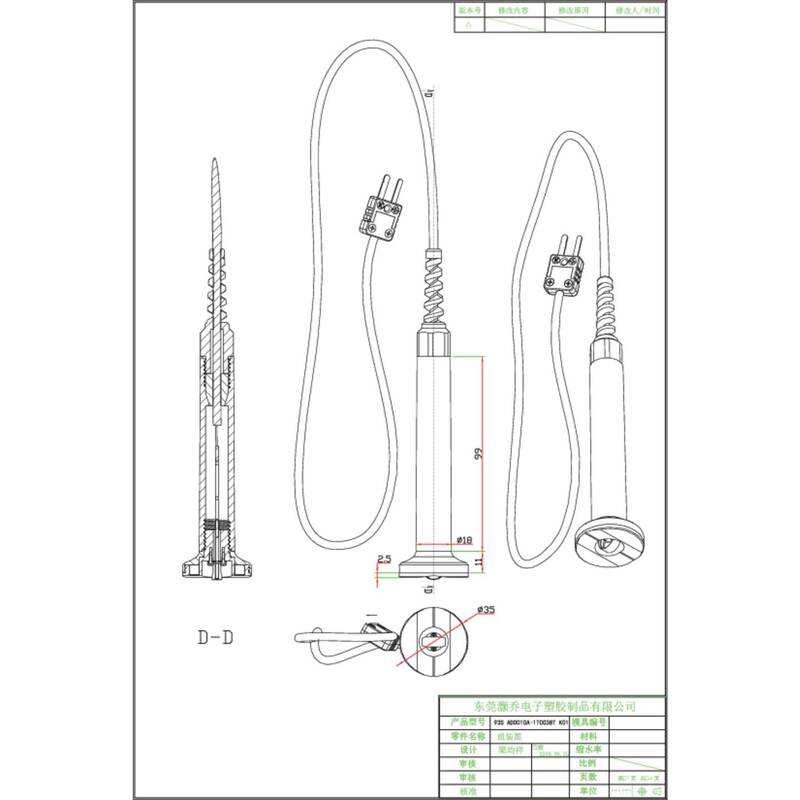 VOLTCRAFT TP-302 Oberflächenfühler Thermometer Fühler-Typ K magnetisch - 4053199525300
