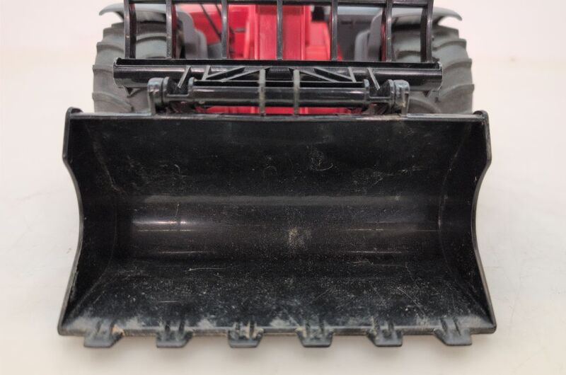 Bruder MAN TGA Tieflader mit Manitou Teleskoplader Modell Baufahrzeug - 4001702027742