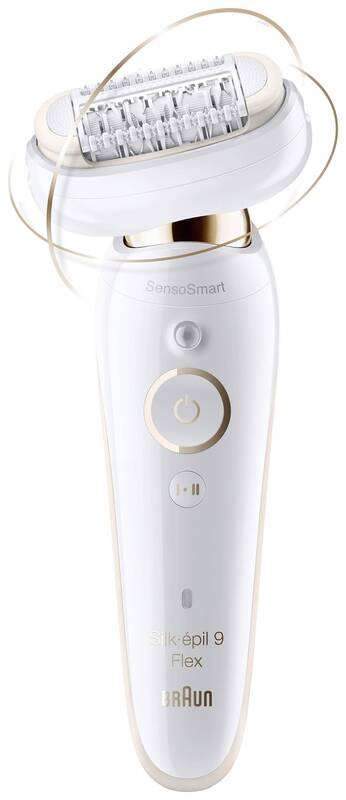 Braun Silk-épil Flex SES 9003 3D Epilierer Haarentferner Damen Weiß Wet Dry - 8700216020275