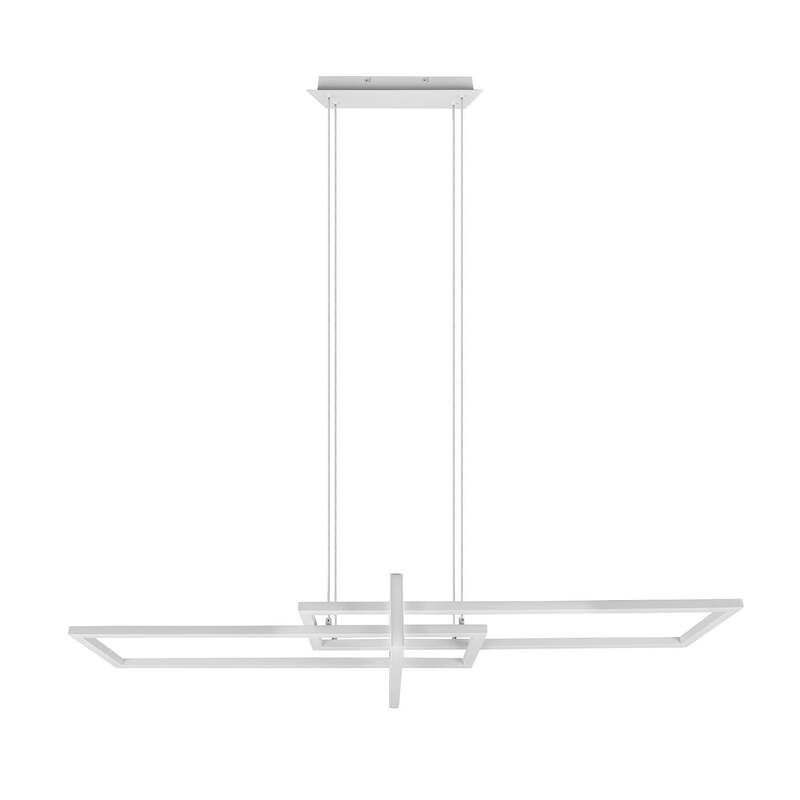 TRIO LIGHTING Hängeleuchte Salinas LED Pendelleuchte dimmbar 4000K weiß matt - 4017807487930