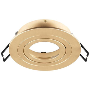 B-Ware SLV NEW TRIA 75 1007344 Rot-Gold Einbaustrahler Deckeneinbau Licht rund 8 STÜCK