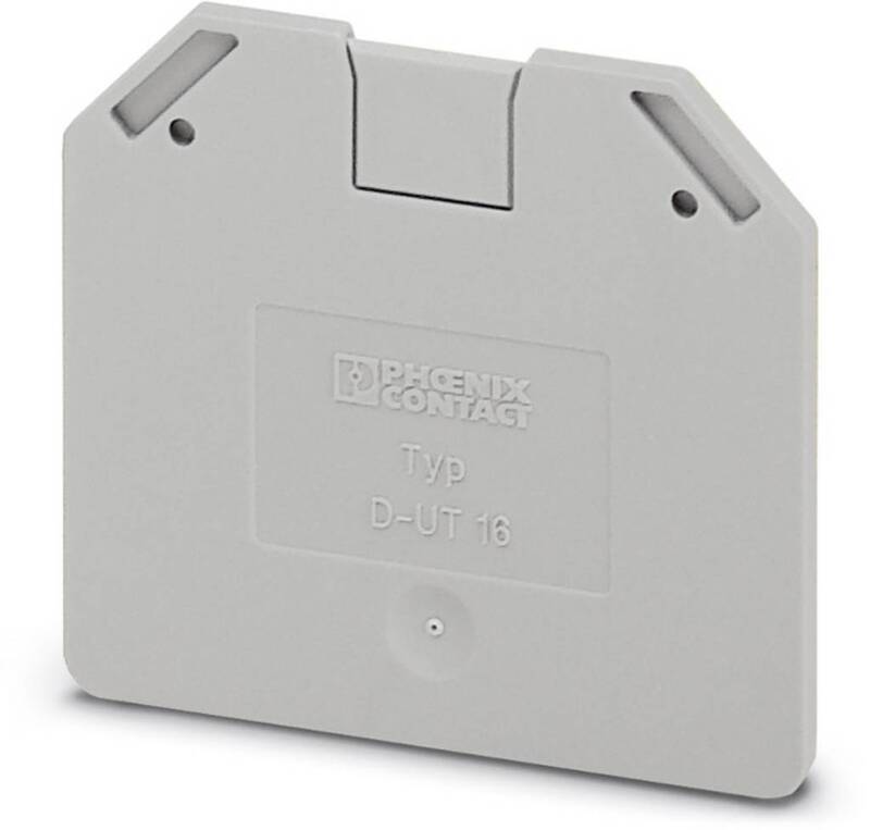 Phoenix Contact D-UT 16 - Abschlussdeckel D-UT 16 Industrieverpackung 50 STÜCK - 4017918977597