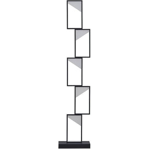 B-Ware Lindby Fotini LED-Stehleuchte sandgrau Designer Standleuchte Wohnzimmerlampe891