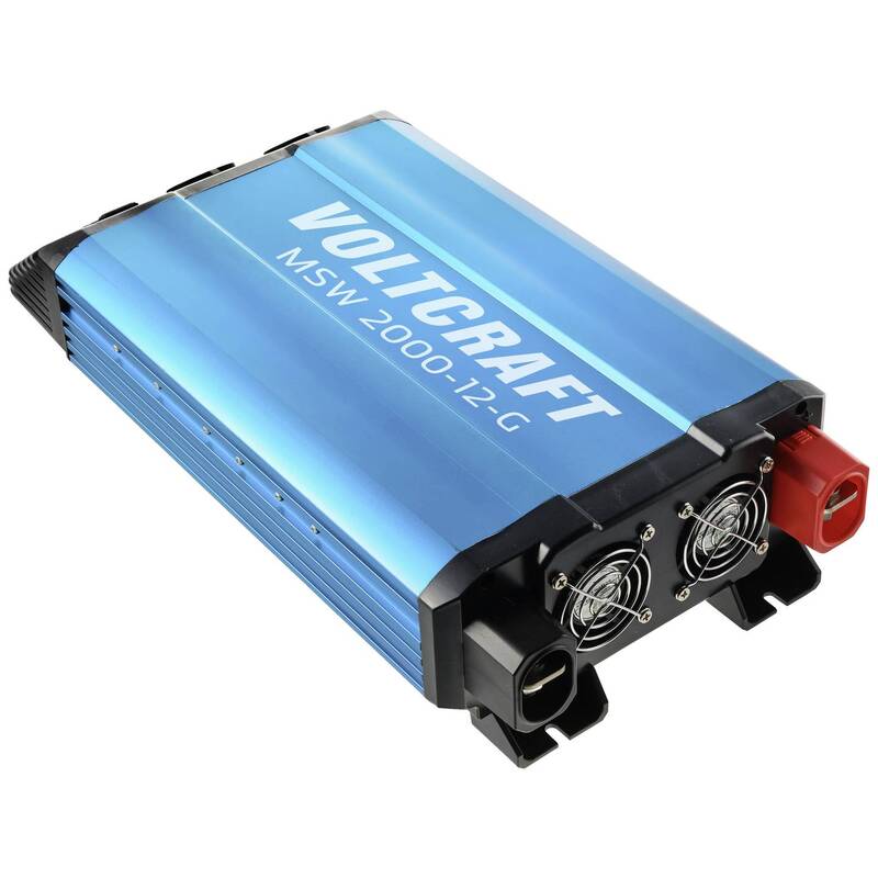 VOLTCRAFT Wechselrichter MSW 2000 12 G 2000W 230V AC modifizierte Sinuswelle - 4064161246901