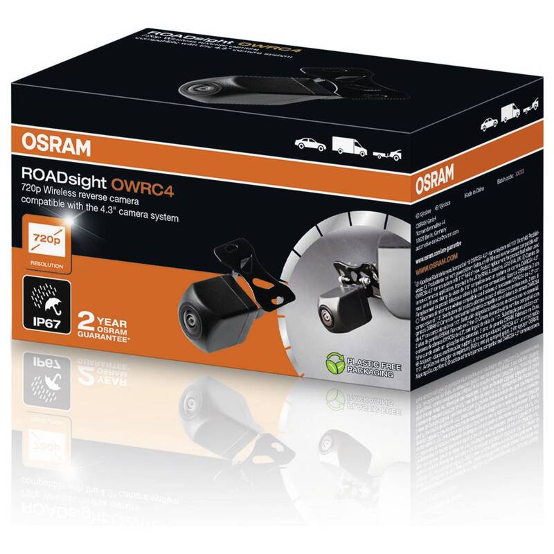 OSRAM Dashcam Kamera 110° Blickwinkel 640x480 Pixel wasserdicht schwarz 85g - 4062172412308