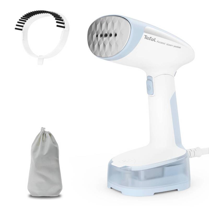 Tefal Dampfbügeleisen Steamer Access Steam Pocket 1300W Blau Weiß mit Pinsel - 3121040087763