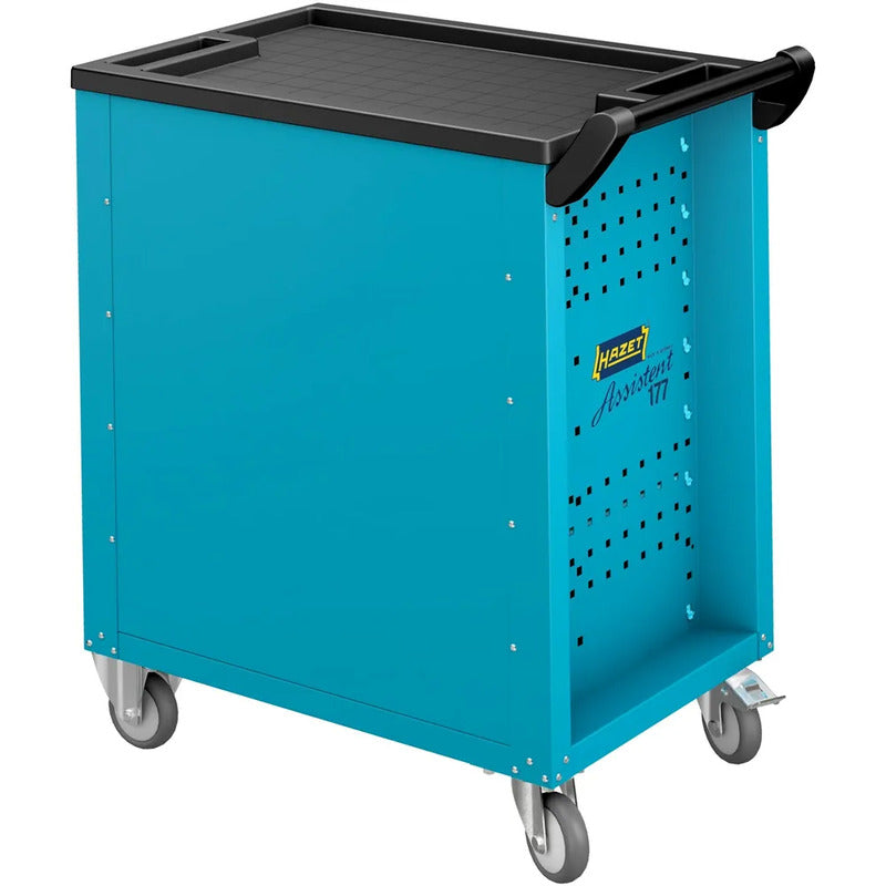 Hazet Werkstattwagen Werkzeugwagen blau 6 Schubladen 300kg Tragkraft 915x498mm - 4000896148578