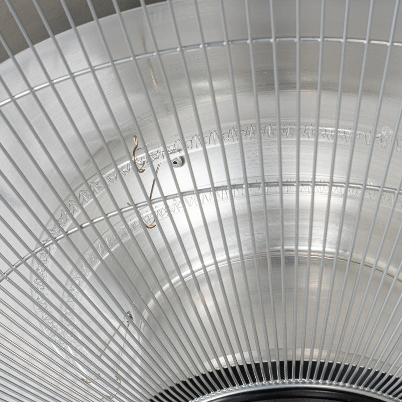 Lucande Stand-Heizstrahler Heizgerät silber 200cm IP44 mit Schukostecker 500W - 4255830918728