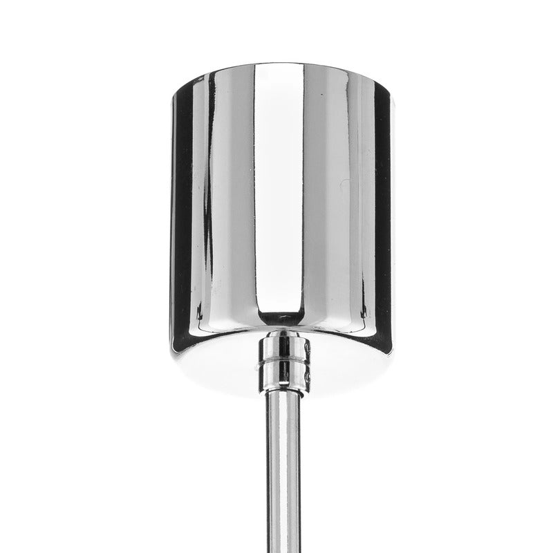 Hängeleuchte Mina Deckenlampe Leuchte chromfarben Metall Glas dreiflammig Lampe - 5902553215694