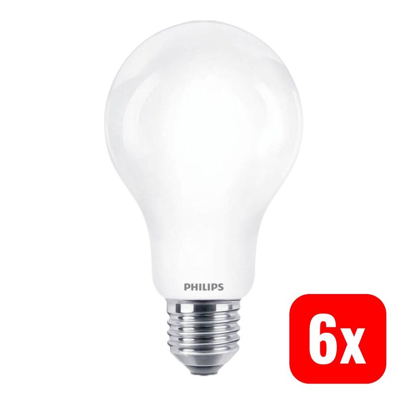 Philips LED Lampe E27 13W warmweiß Hängelampe Leuchte 2000lm Ø7cm x 12,1cm - 8718699764517