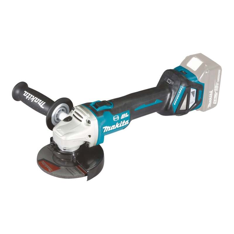Makita Winkelschleifer DGA513Z Akku Trennschleifer 18V 125mm 3000-8500min-1 blau - 0088381853590