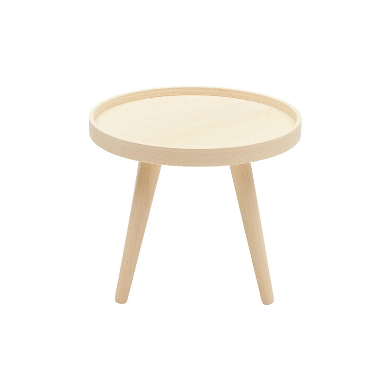 Softline Alma Beistelltisch Tisch Kaffeetisch Esche lackiert small Ø 46 cm - 4251384254640