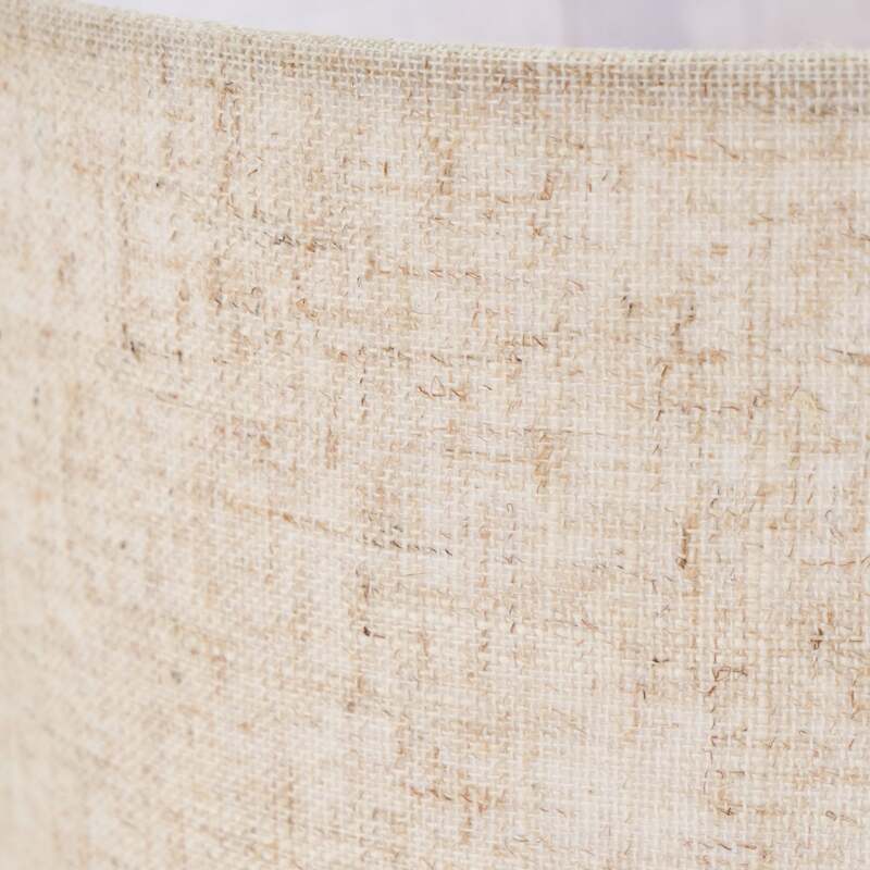 Lindby Tischleuchte Elfie LED Lampe Leuchte beige Textil E27 Ø23cm Höhe 30cm - 4255830906480