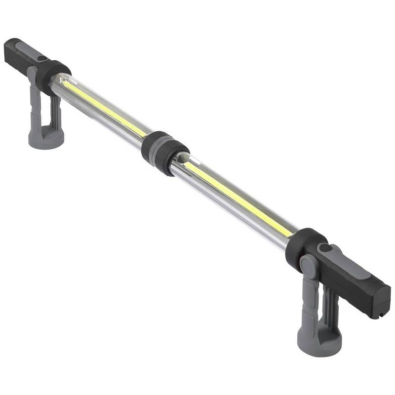 TOOLCRAFT TO-5101020 LED Arbeitsleuchte 2x500 lm akkubetrieben magnetisch 101... - 4064161291901
