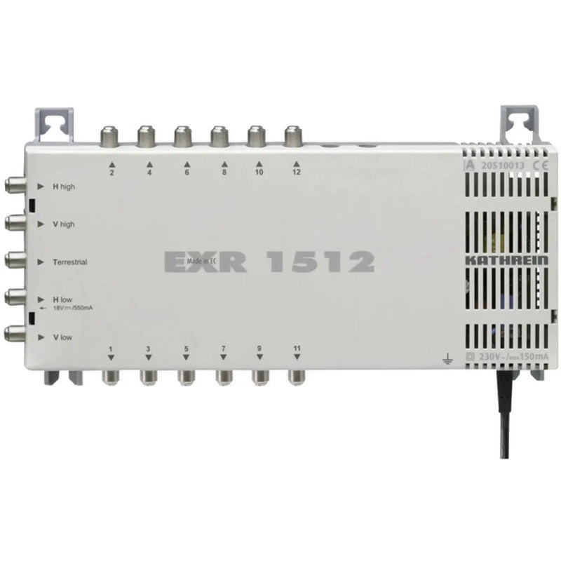 Kathrein EXR 1512 SAT Multischalter 5 Eingänge 12 Teilnehmer aktiv - 4021121448706