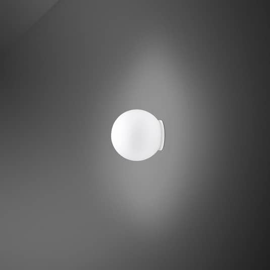 Fabbian Lumi Sfera Glas-Wandleuchte Wandleuchte Lampe Leuchte Ø 9 cm IP44 G9 20W - 3503969