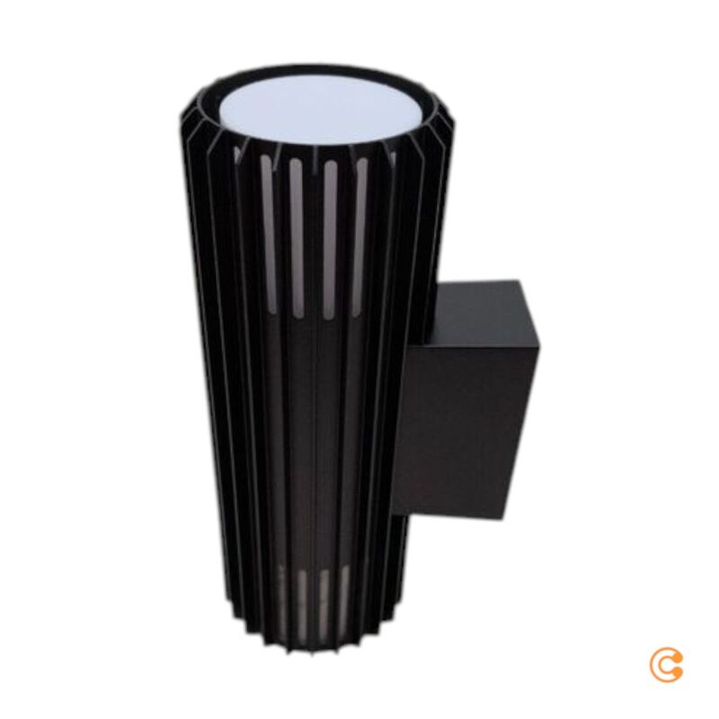 Nordlux Außenwandleuchte Aludra Double Seaside LED Gartenlampe schwarz IP54 - 5704924022111