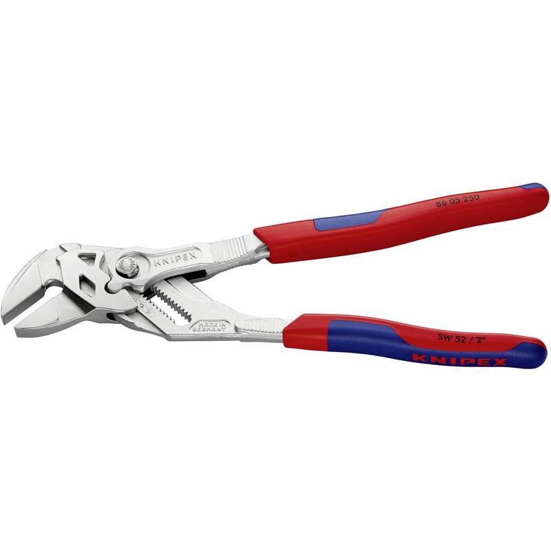 Knipex 86 05 250 Zangenschlüssel 250mm Zange Wasserpumpenzange SW 52mm - 4003773047841