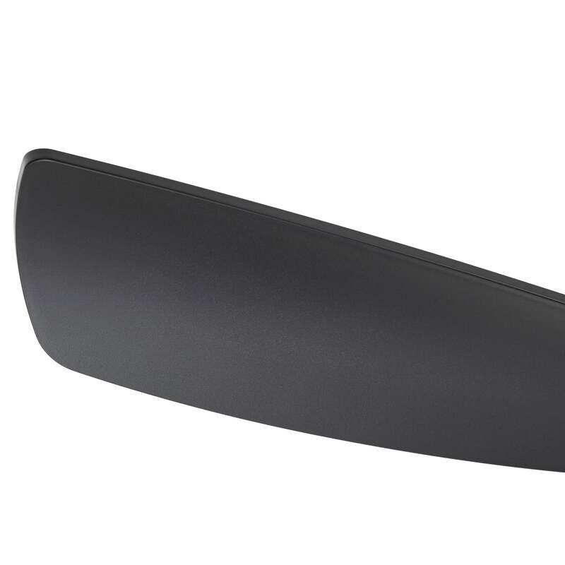 Lucande Deckenventilator Moneno smart schwarz LED Ventilator dimmbar Tuya 131cm - 4251911780048