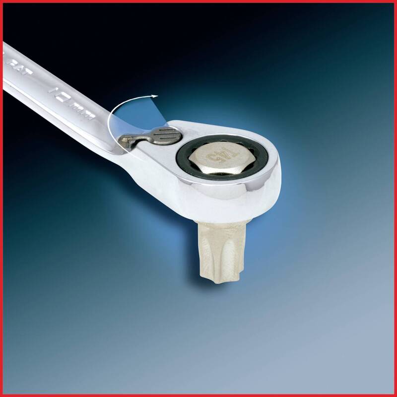 KS Tools Bit-Set Außen-Sechskant inkl. Ratsche Spezialstahl Werkzeugset 32 Teile - 4042146092484