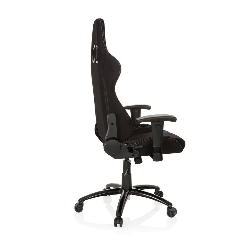 hjh OFFICE Gaming Stuhl Bürostuhl GAME FORCE Computerstuhl Stuhl Stoff schwarz   - 4251084660406