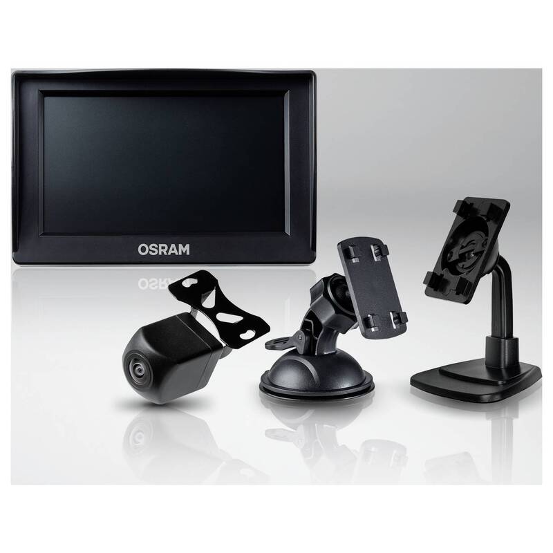 OSRAM Dashcam Dual-Kamera 110° Sichtfeld Autokamera Sicherheitssystem 213g - 4062172412285