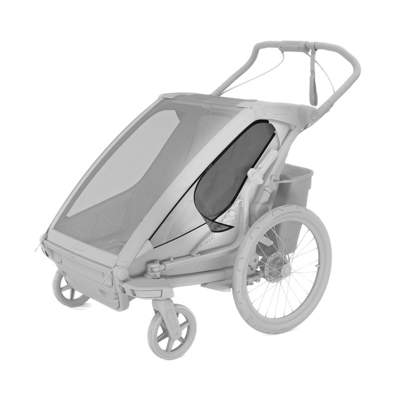 Thule Kinderwagen Buggy Chariot Sport 2 Joggingwagen Natur Gold 5-Punkt-Gurt - 0197074564764