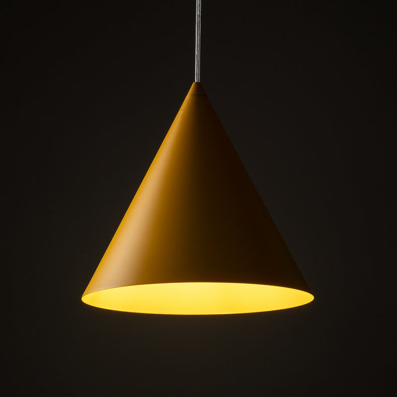 TK Lighting Hängeleuchte Cono 1-flammig LED Pendelleuchte dimmbar Stahl Ø27cm - 5906135100668