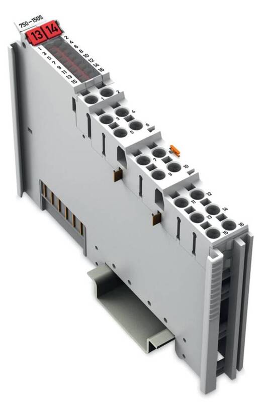 WAGO Digitalausgangsmodul Ausgangsmodul SPS Licht Grau 1 Stück - 4045454905552