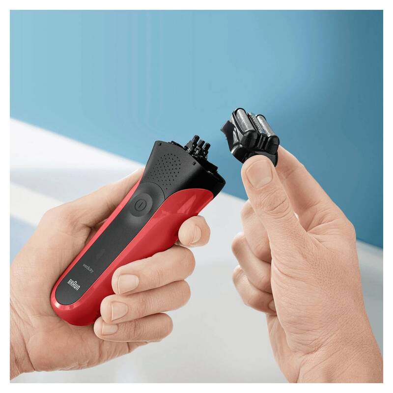 Braun Series 3 300s Folienrasierer rot Herrenrasur sanft präzise - 4210201163343