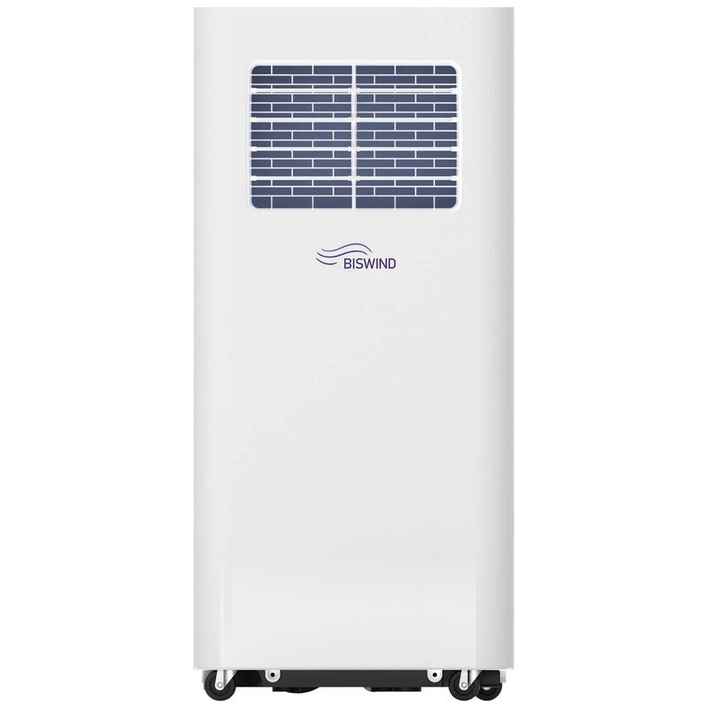 BISWIND Monoblock-Klimagerät mobile Klimaanlage EEK: A 2.6 kW 80 m³ Weiß - 9005151001273