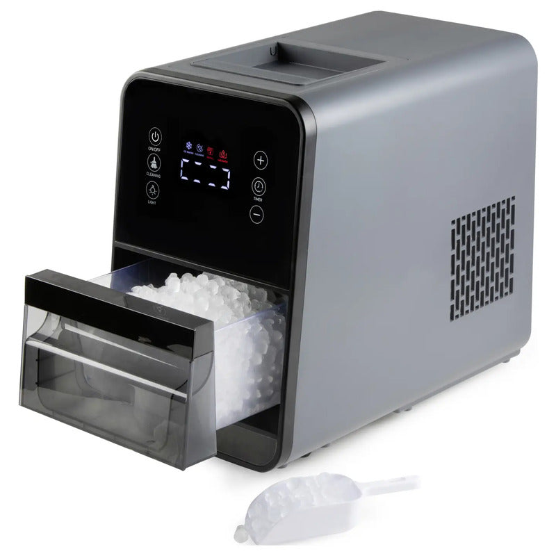 Domo EISWÜRFELMASCHINE DO9286IB 15kg/Tag Touch-Display Selbstreinigung Schwarz - 5411397170699