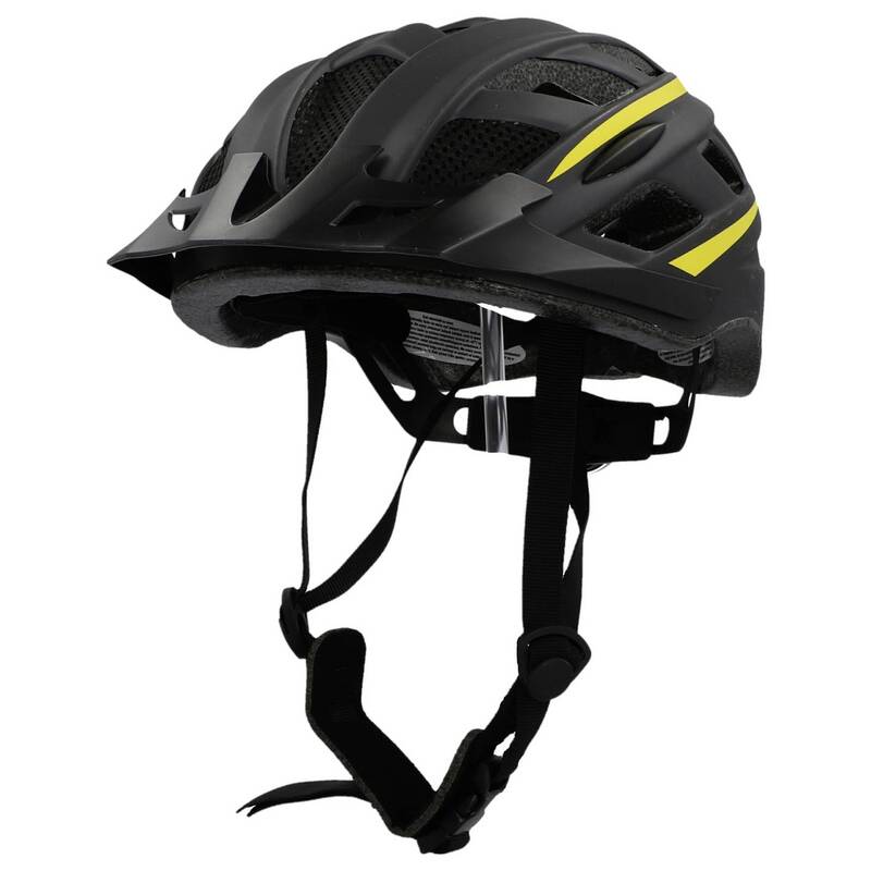 FISCHER Fahrrad Helm Montis Schwarz S/M Kopfumfang 52-59 cm verstellbar - 4008153504518