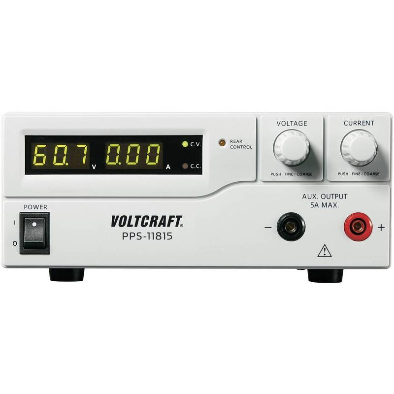 Voltcraft PPS-11815 Labornetzgerät einstellbar 1-60 V/DC 0-5 A 300 W USB - 4016138692020