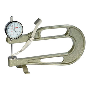 B-Ware Käfer Dickenmessgerät K 200 A Messgerät für Leder Pappe Papier 0-30mm 0,1mm