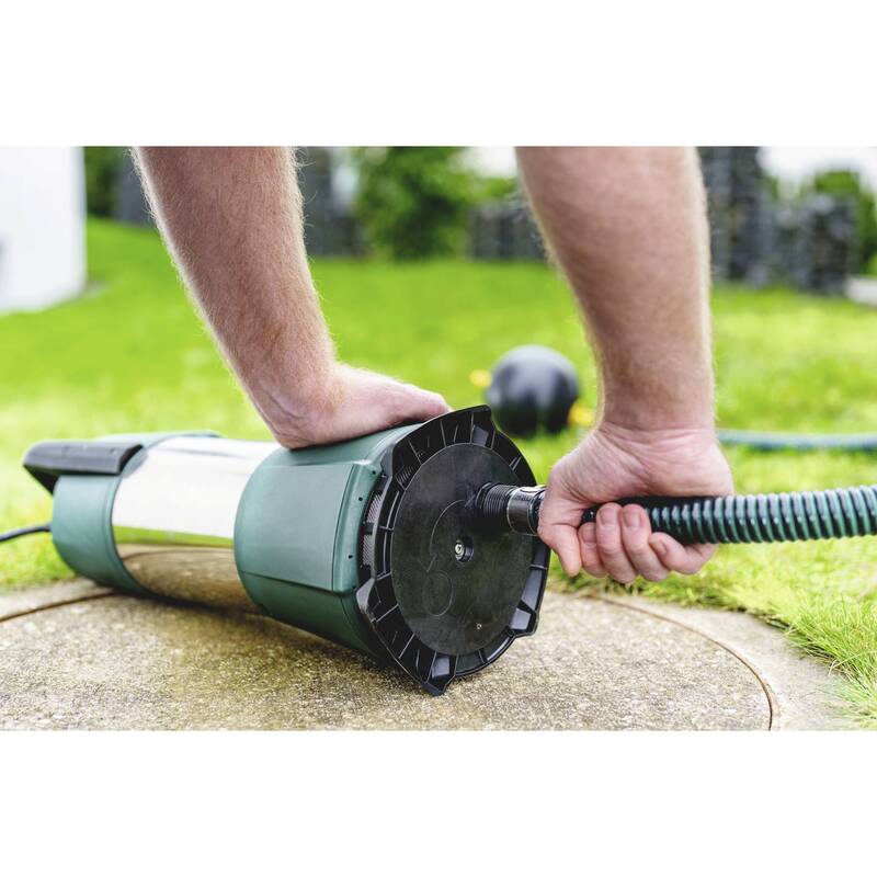 Metabo Tauchdruck-Pumpe Edelstahl 6200 l/h 47 m integrierter Schwimmerschalter - 4061792265448