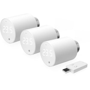 B-Ware Shelly Heizkörperthermostat BLU TRV 3-er Pack Bluetooth Gateway smart weiß